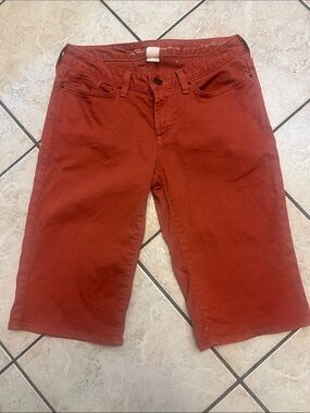 Eddie Bauer Women's Rust Red Bermuda Shorts